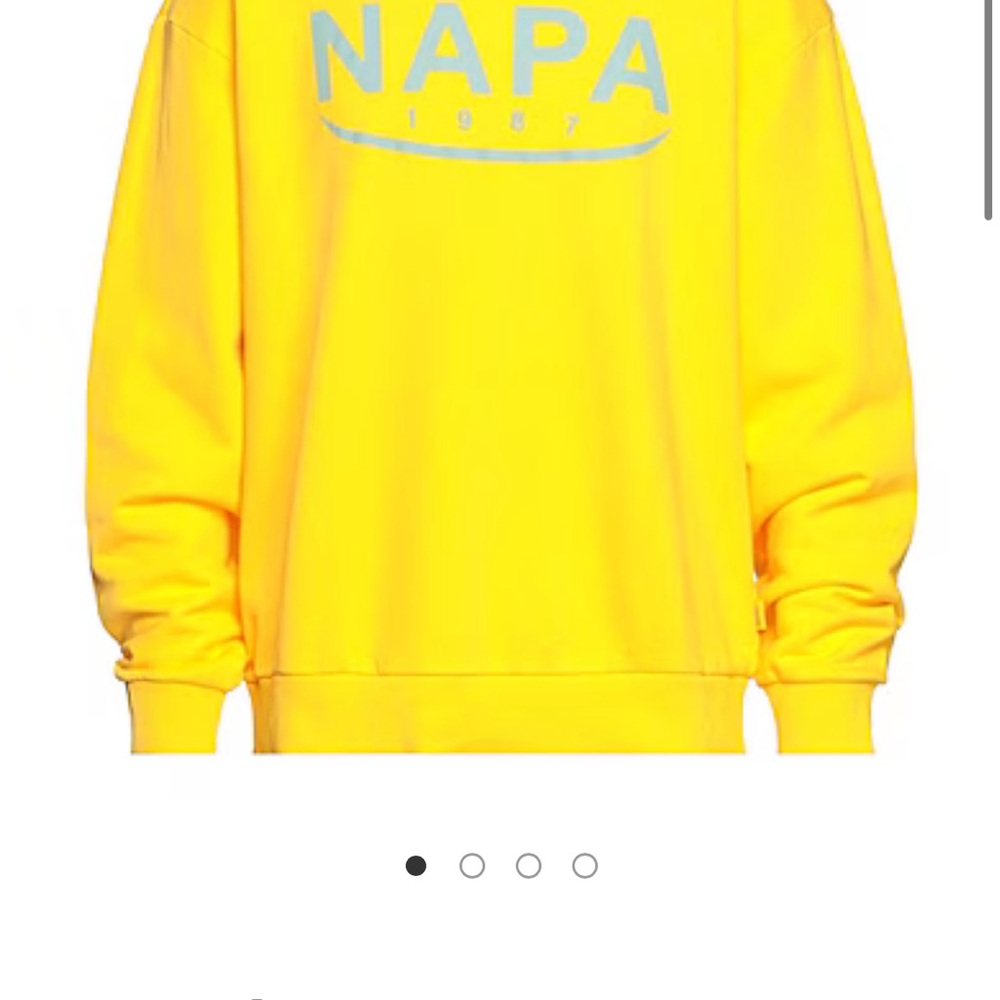 Napapijri by Martine Rose Yellow Crewneck Sweater - Picture 7 of 7